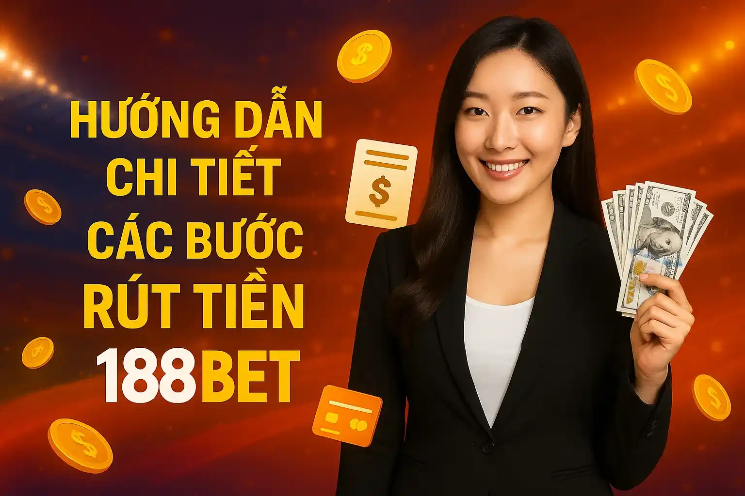 Hướng Dẫn Chi Tiết Các Bước Rút Tiền 188bet